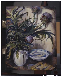 Alcachofras, c.1933 (óleo sobre tela)
