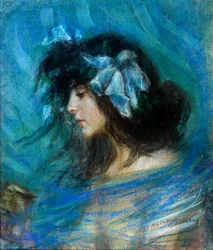 Dreamland, c.1906 (pastel sobre papel)