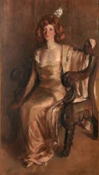 Evalina Palmer Sicilianos, c. 1911.