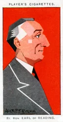 Rufus Isaacs, 1º Marquês de Reading, Lord Chief Justice e diplomata, 1926.
