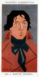 Sir John Martin-Harvey, ator britânico e gerente de teatro, 1926.