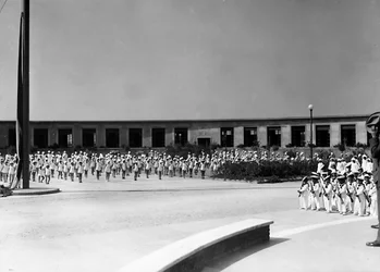 Villa Rosa Maltoni Mussolini: formação de jovens estudantes (foto a p/b)