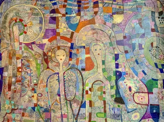 Figuras de mosaico oníricas
