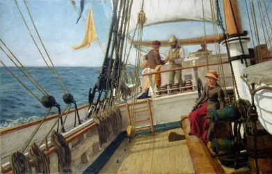 Uma conversa no mar