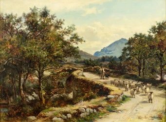Ponte antiga em Inverlochy, Glenorchy