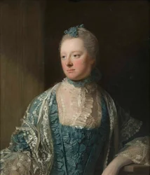 Retrato de Elizabeth, Condessa de Salisbury, née Keet 1721-1776, 1769.