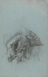 Estudo para um Retrato de um Cavalheiro Sentado