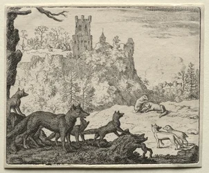 Reynard the Fox: Reynard e o Texugo partem para a corte.