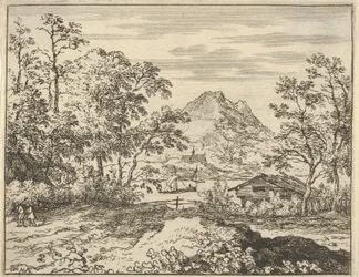 O rio largo, século XVII.