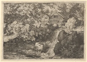 A Cascata Junto ao Moinho, Séc. XVII.