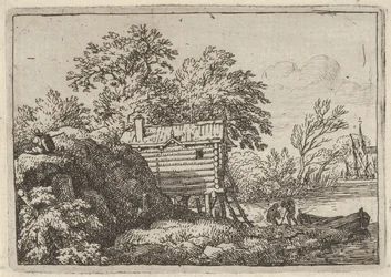A Cabana do Pescador, século XVII.