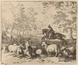 O Cavalo Forçado a Perseguir o Cervo, provavelmente c. 16451656.