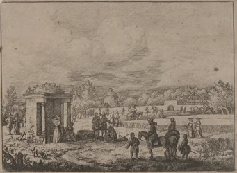 A primavera em Watroz, c.1650 (gravura)