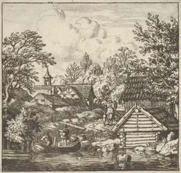 O Desembarque da Barcaça, século XVII.