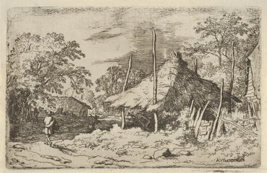 A roda sob o Haybarn, século XVII.