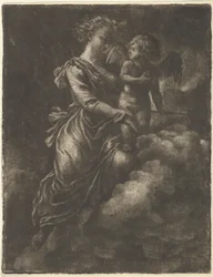 Vênus e Cupido, século XVII.