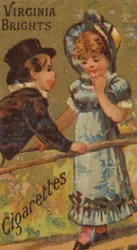 Da série Girls and Children N64 promovendo cigarros Virginia Brights para Allen &..., 1886.