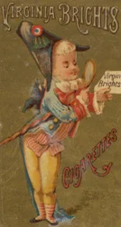 Da série Girls and Children N64 promovendo cigarros Virginia Brights para Allen &..., 1886.