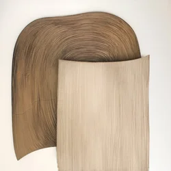 Formas abstratas em camadas