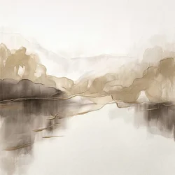 Reflexões abstratas sobre a montanha