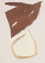 Formas abstratas com um toque rústico