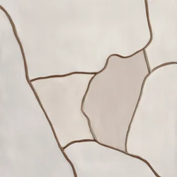Formas abstratas com tons terrosos
