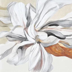 Flor elegante e esvoaçante