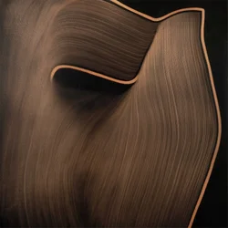 Curvas fluidas em bronze