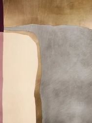 Formas abstratas orgânicas em tons suaves