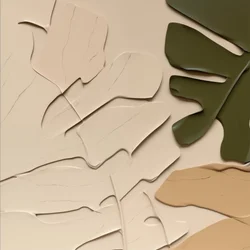 Formas neutras de Monstera