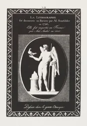 Arte da Litografia: Folha Dedicatória, Placa VII