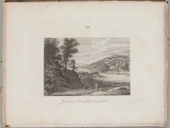 Arte da Litografia: Paisagem Fluvial, Placa XIII