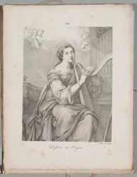 Arte da Litografia: Santa Cecília, Placa XII