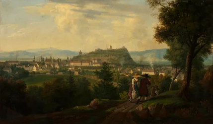 Graz com Schlossberg