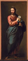 Cristo abençoando o anfitrião, c.1635