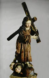 Nino de la Pasion (madeira policromada)