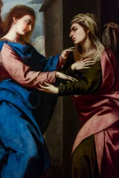 A Visitação, cerca de 1655 (óleo sobre tela)
