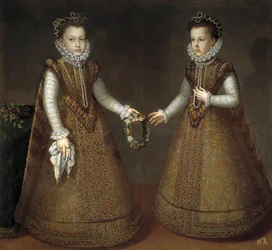 As Infantas Isabel Clara Eugenia (Isabelle Claire Eugenie d