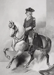 Retrato dos portões de Horatio (1728-1806) (lito)