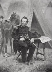 Retrato de Nathaniel Lyon (1818-1861) (lito)