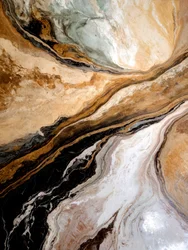 Fluxo de Mármore Dourado