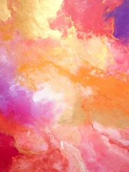 Fluxo abstrato rosa dourado