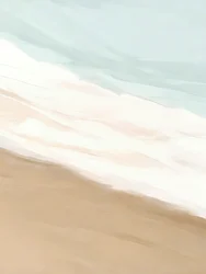 Ondas suaves de praia