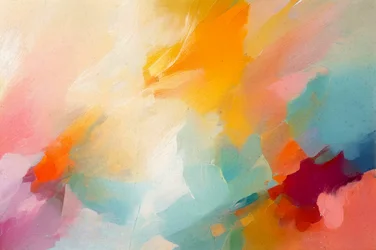 Fluxo abstrato vibrante