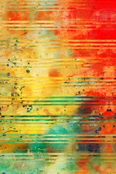 Aquarela abstrata vibrante