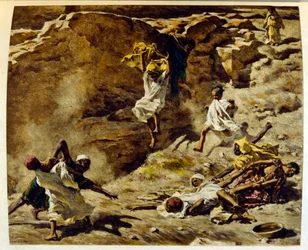 Ilustração de Dinet de "Mirages" Cenas da vida árabe. 1906. Mirages, Scenes De La Vie Arab foi ilustrado por Etienne Dinet com comentários de Silman Ben Ibrahim Bamer. Nasreddine Dinet nasceu como Alphonse-Etienne Dinet; (1861-1929) foi um francês