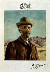 Ilustração de Dinet de "Mirages" Cenas da vida árabe. 1906. Mirages, Scenes De La Vie Arab foi ilustrado por Etienne Dinet com comentários de Silman Ben Ibrahim Bamer. Nasreddine Dinet nasceu como Alphonse-Etienne Dinet; (1861-1929) foi um francês