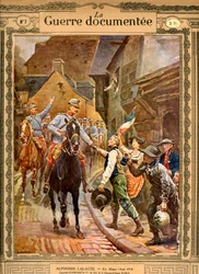“Na Alsácia”. 1914-1916 (gravura)