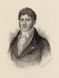 Retrato do Compositor Étienne Nicolas Méhul 1763-1817.