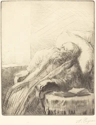 Convalescent Le convalescent.